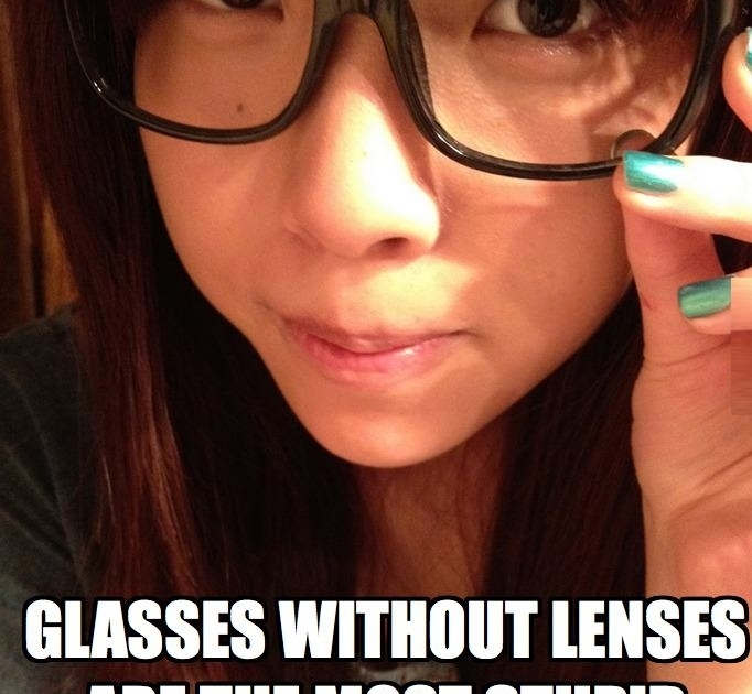 Glasses without lenses