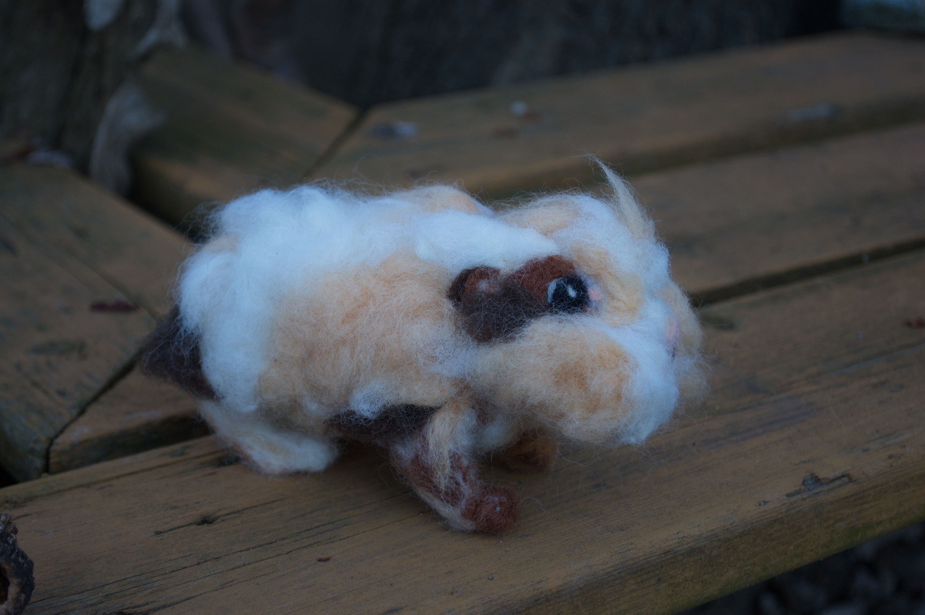 Needle Felted Guinea Pig Where Spirit Stops