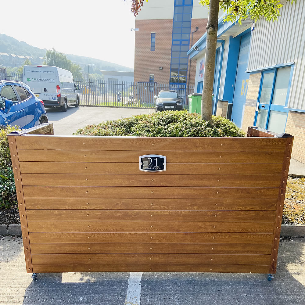 UPVC Wheelie Bin Screen / Cover Wheres Your Bin