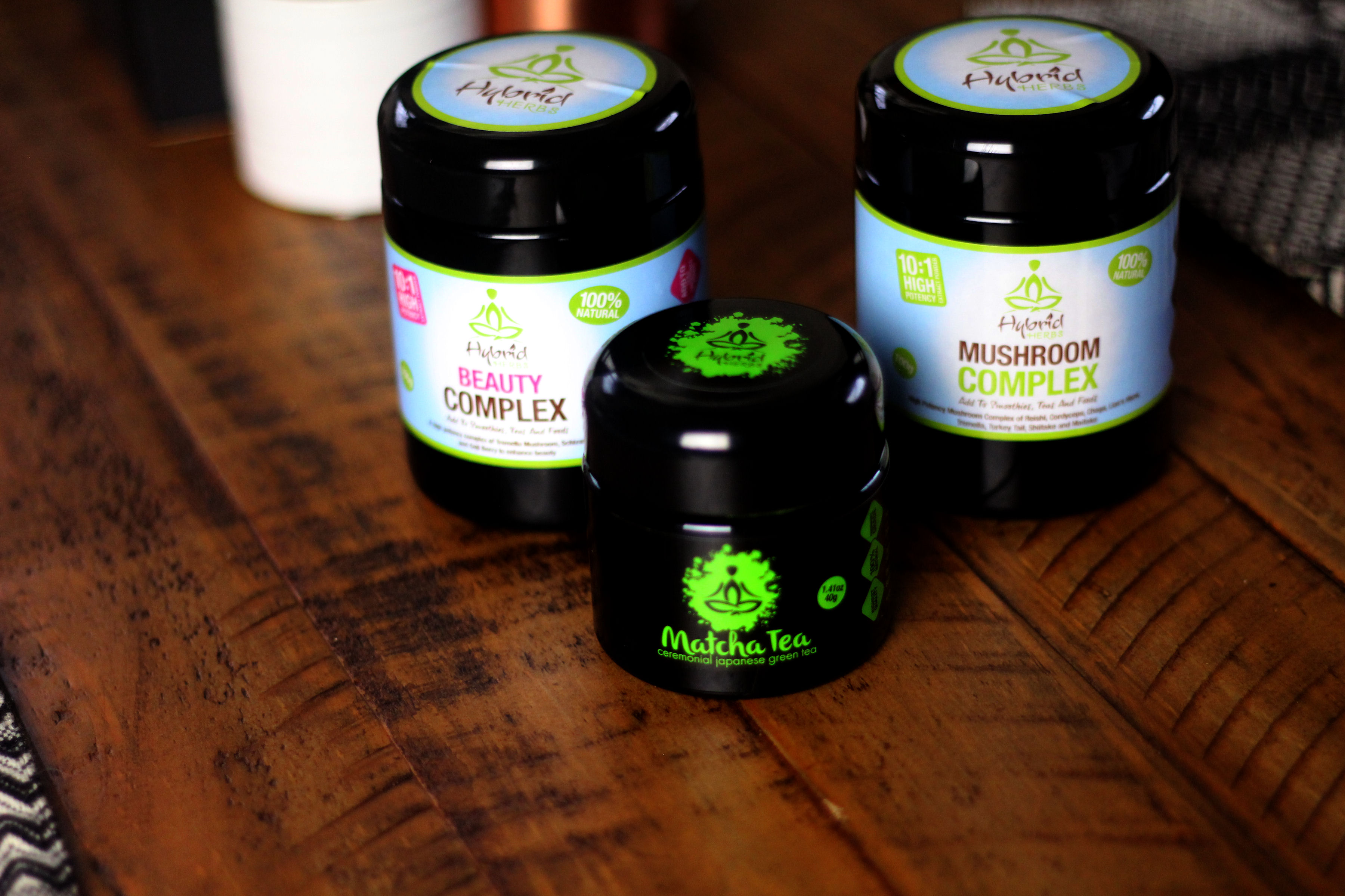 Mushrooms in Your Smoothies? Product Review Hybrid Herbs