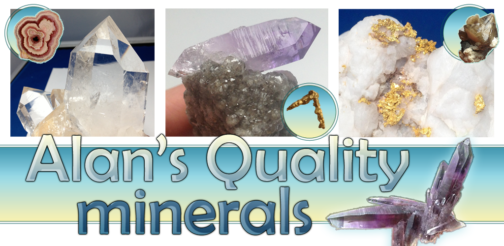 Alan's Quality Minerals Alan Benson Where to Find Rocks
