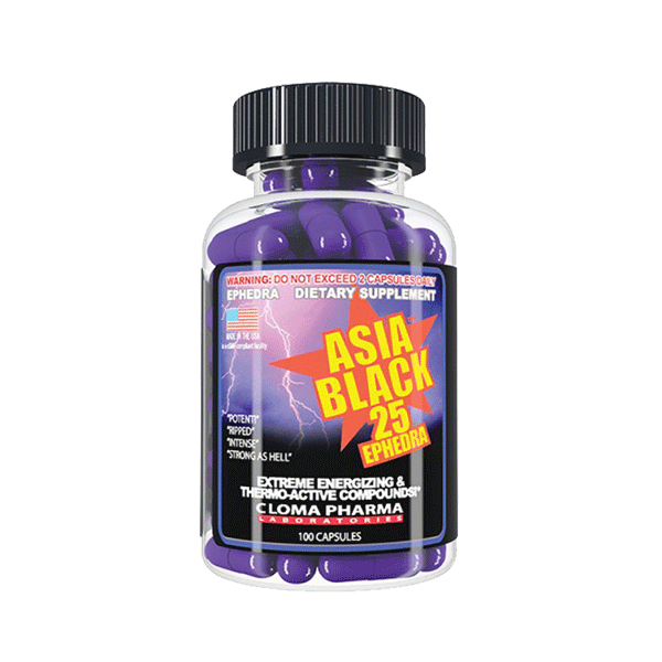 Asia Black Cloma Pharma 100 Caps ⋆ Whey.az Интернет магазин спортивного питания в Баку