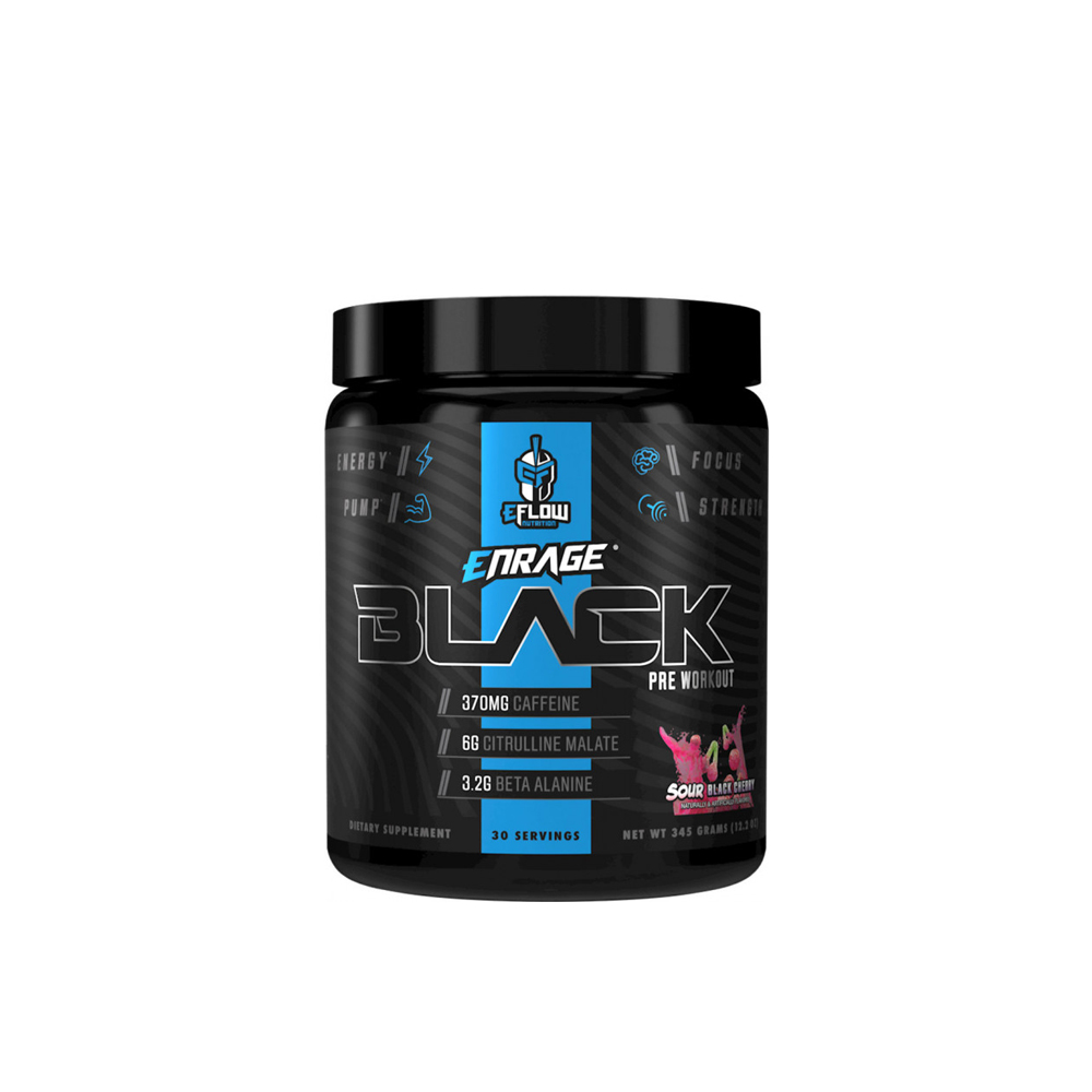 Eflow ENRAGE Black pre workout 30 lần dùng WheyPlus