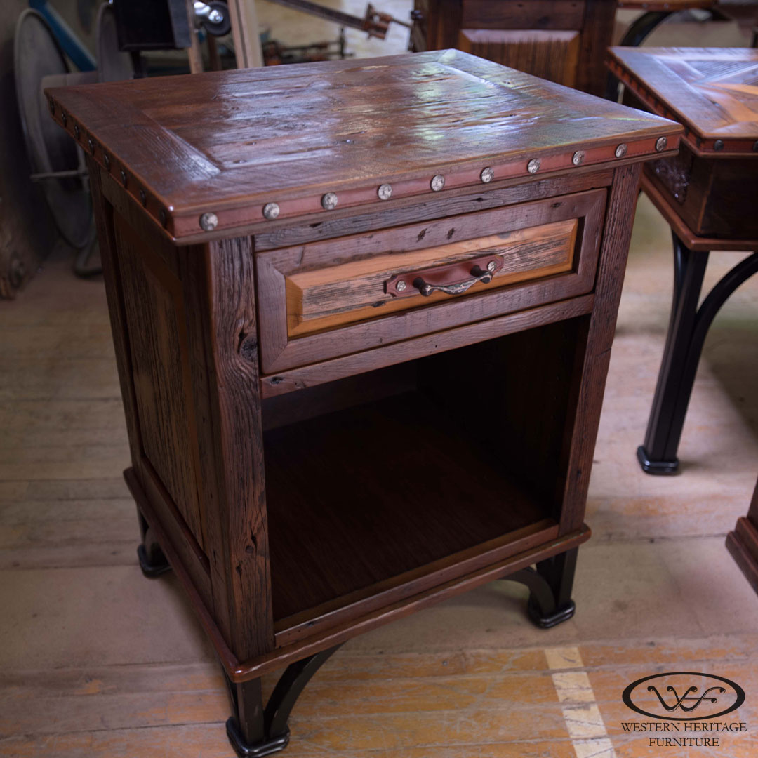 Reclaimed Barn Wood Bedroom Furniture WHF Jerome