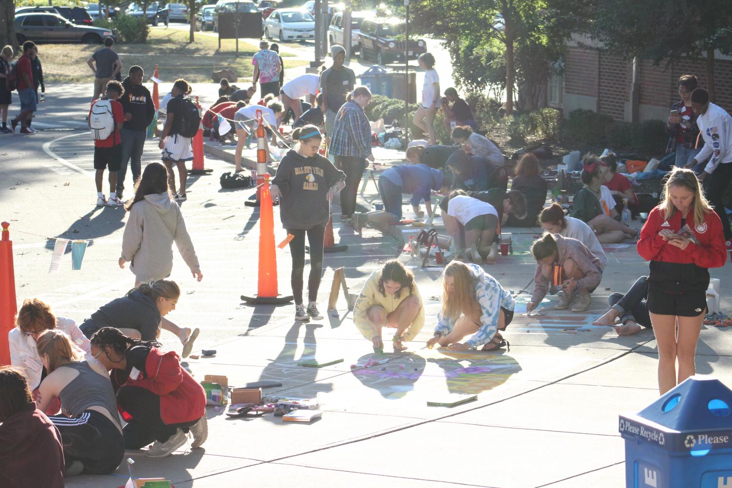 The Chatterbox Junior high chalks it up at Earth Jam