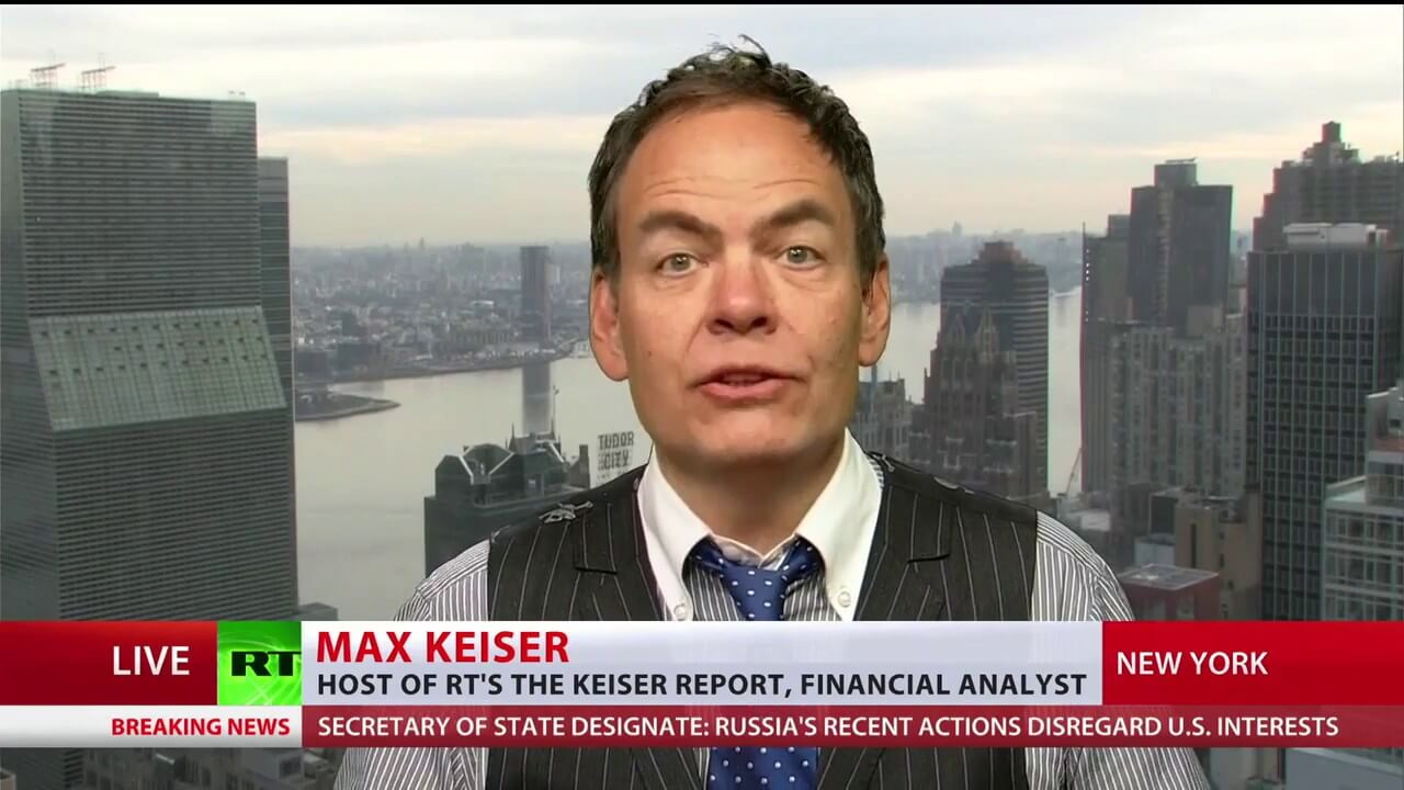 Max Keiser Predicts Bitcoin Will The Next Global Reserve