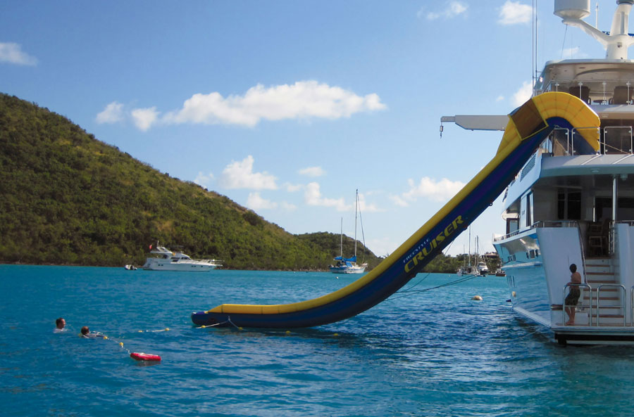 7 Epic Inflatable Water Slides for the Super Rich That you will want to