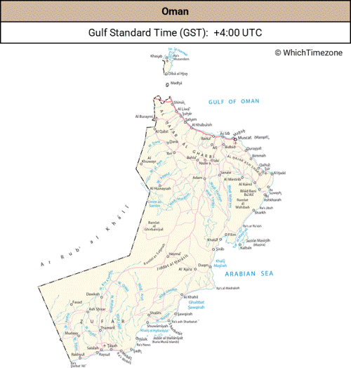 Oman Time Zone WhichTimezone