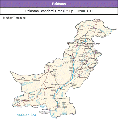 Pakistan Time Zone WhichTimezone