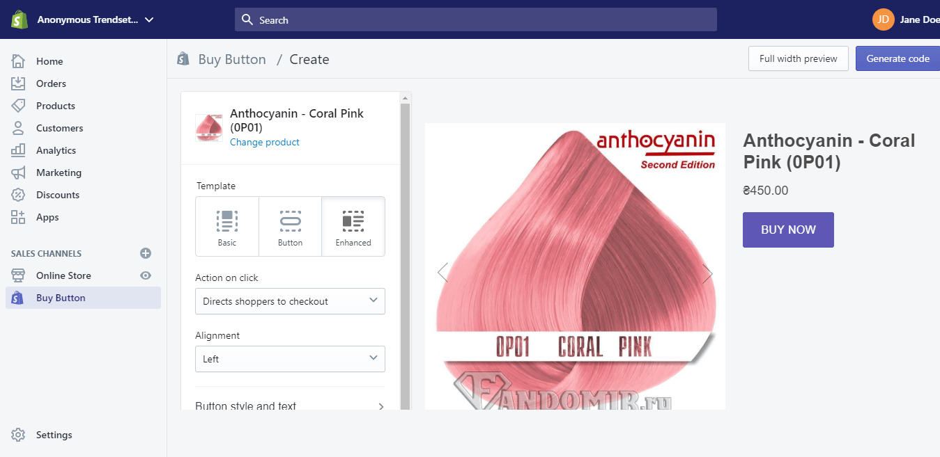 How to Setup the Shopify Buy Now Button and Use Cases