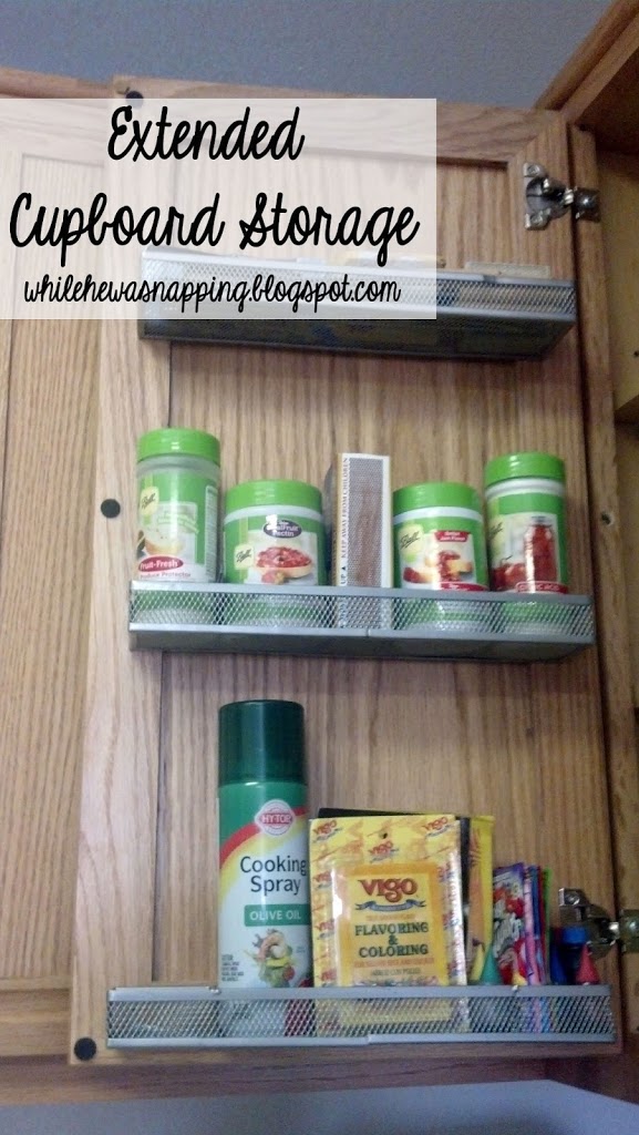 {Project GOFO} Cupboard Baskets While He Was Napping