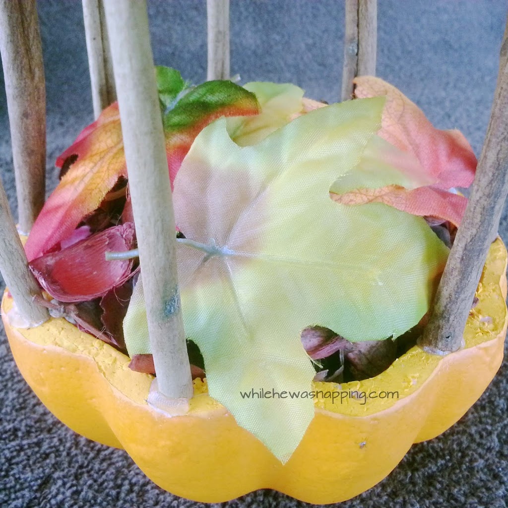 Potpourri Pumpkin Carousel While He Was Napping