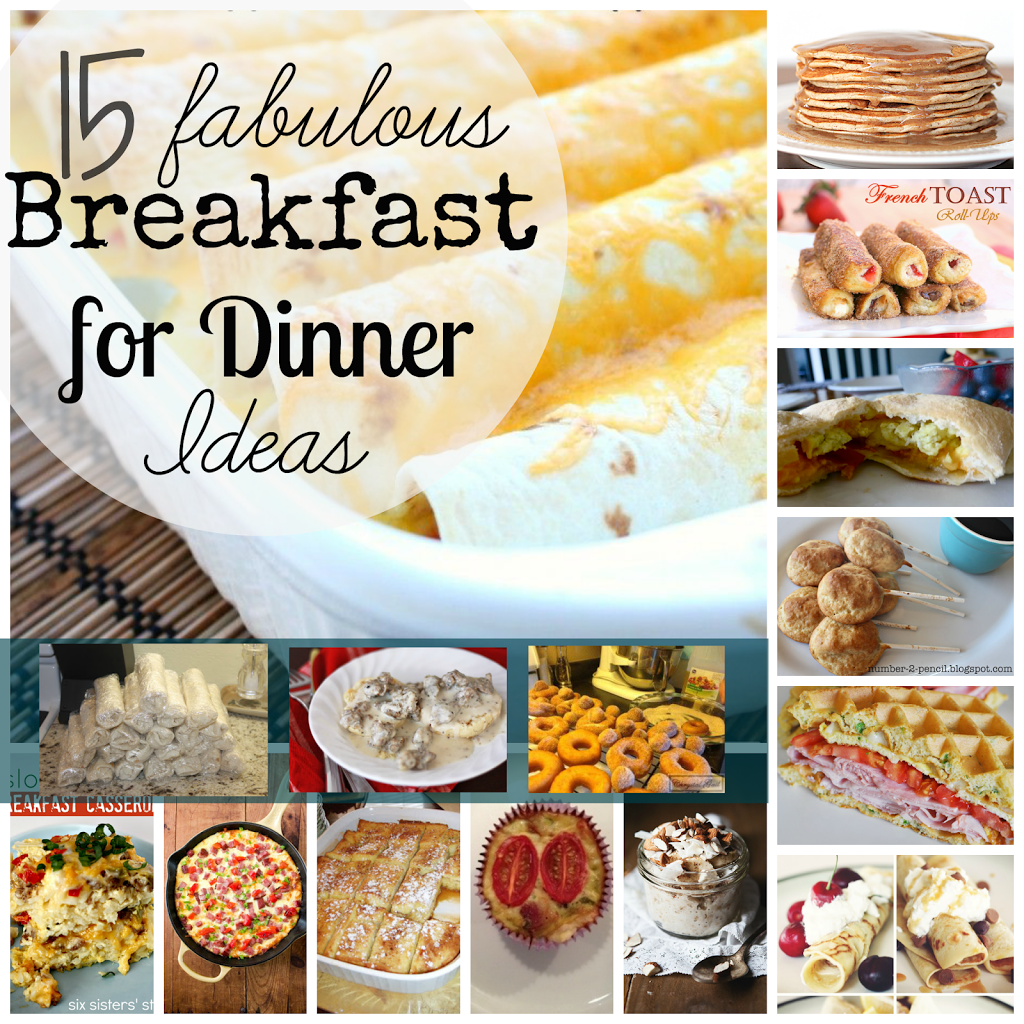 {Our Thrive Life} 15 Fabulous Breakfast for Dinner Ideas While He Was