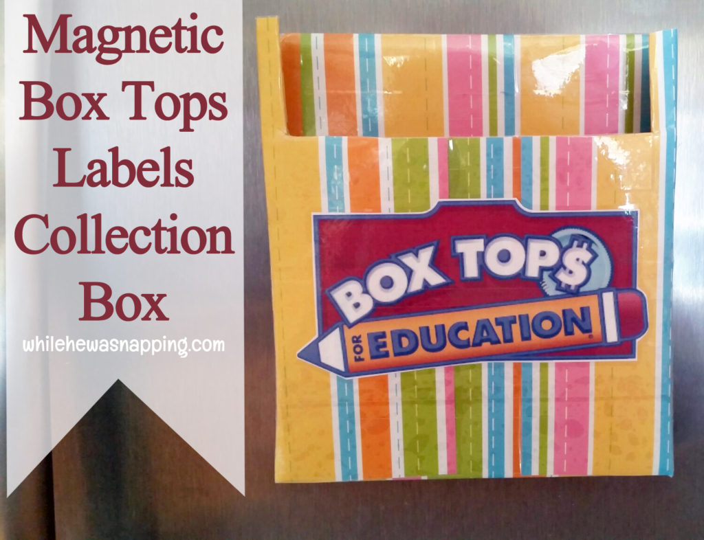 Keep Track of Your Box Tops Labels With a DIY Collection Container