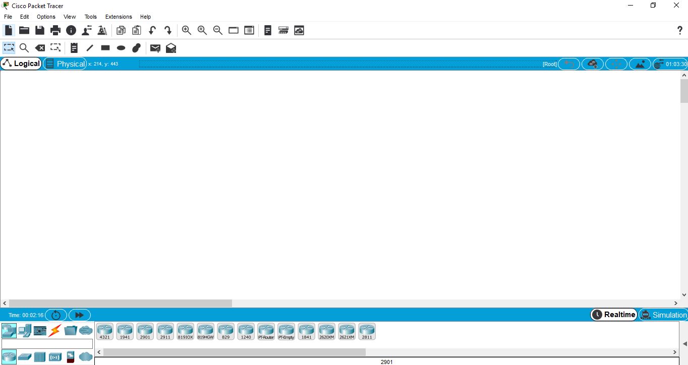 Image result for screenshot of cisco packet tracer