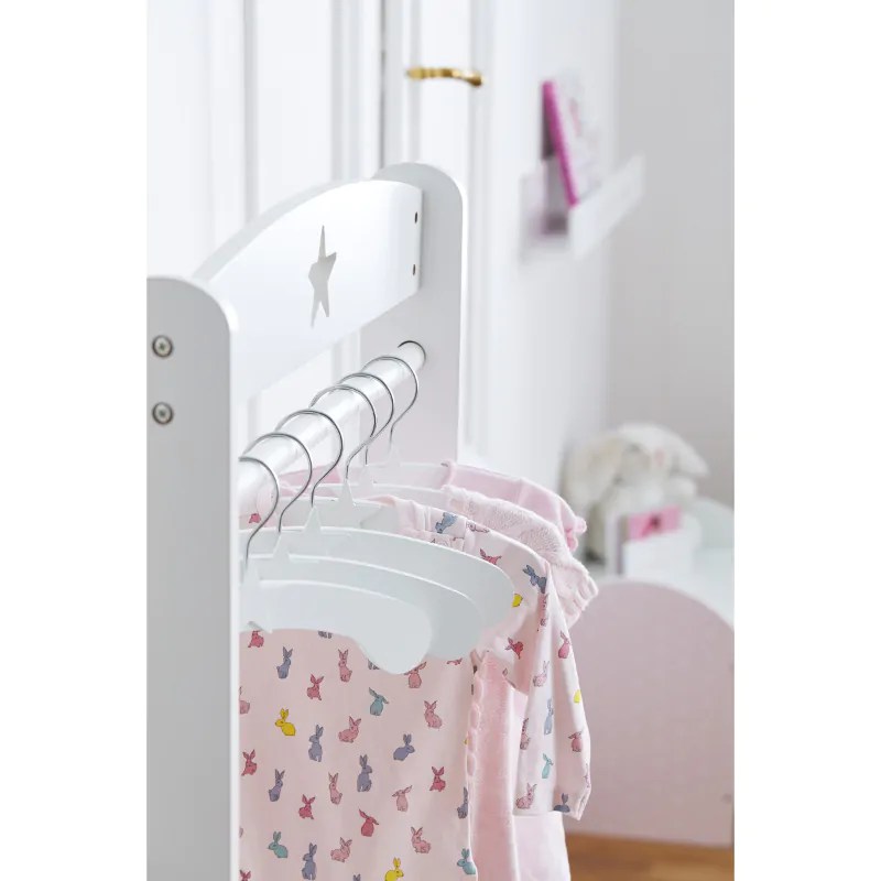 Shop for Clothing Rail, Star White Whimsy Castle Kids Store Malta