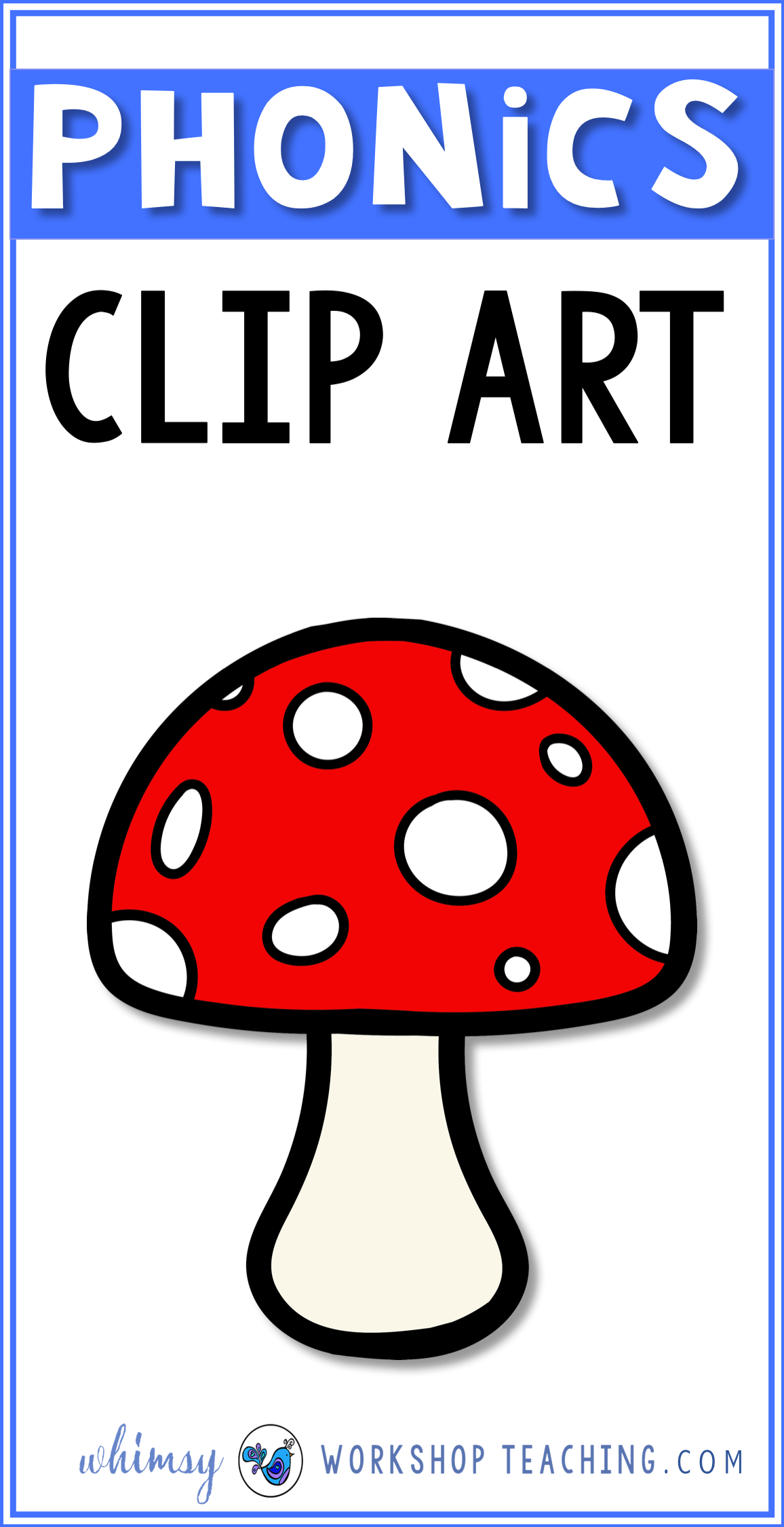 See all the phonics clip art sets that you can use to create your own resources! Whimsy