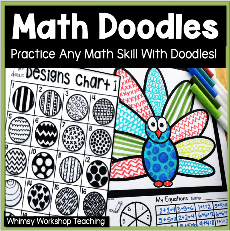 Math Doodles Whimsy Teaching