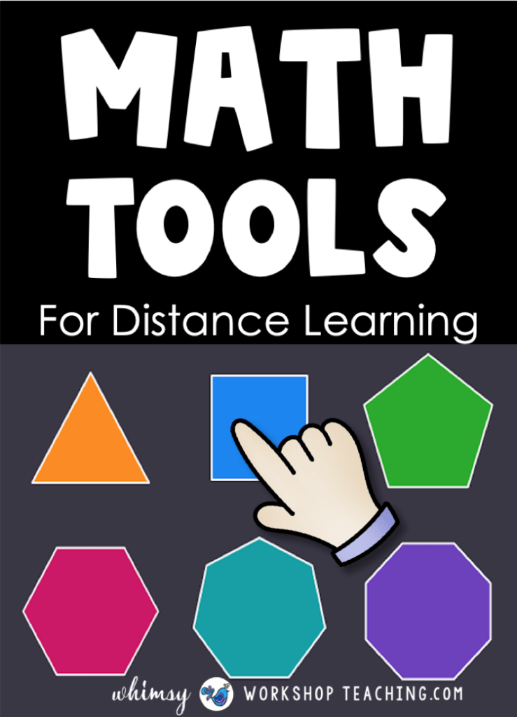 Online Math Tools for Distance Learning Whimsy Teaching