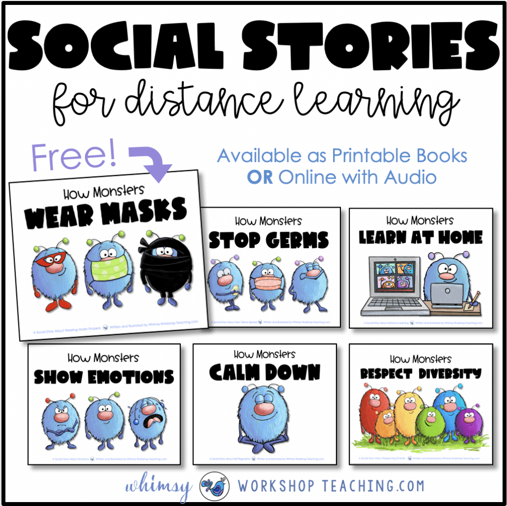 SocialStoriesforDistanceLearning Whimsy Teaching