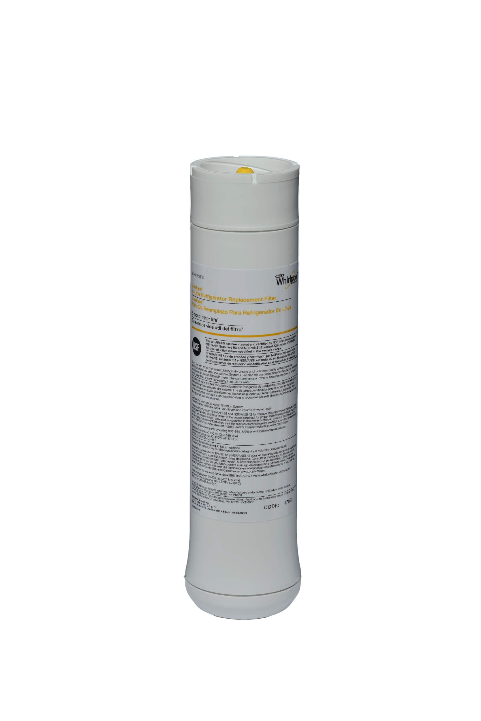 InLine Refrigerator Water Filtration System UltraEase™ Whirlpool