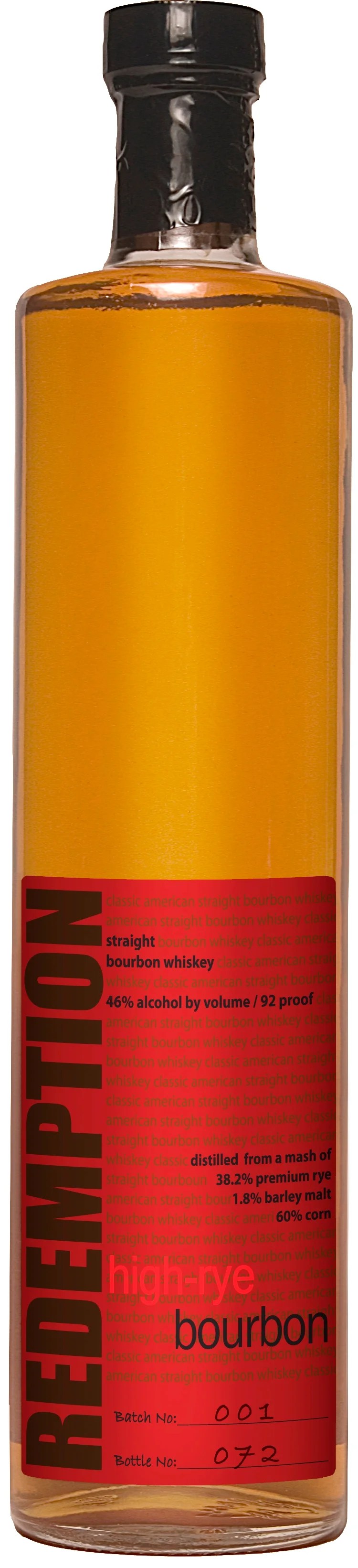 Redemption HighRye Straight Bourbon Whiskey Review