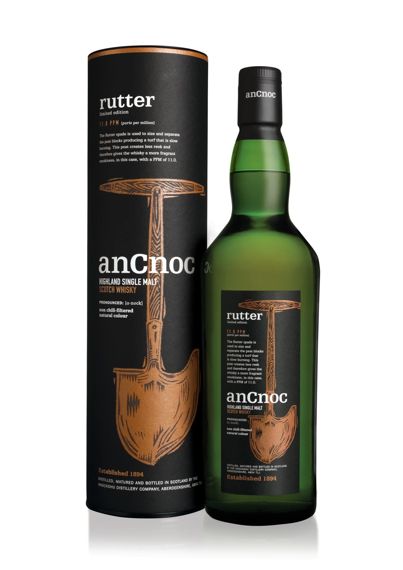 anCnoc Rutter Highland Single Malt Scotch Whisky Review