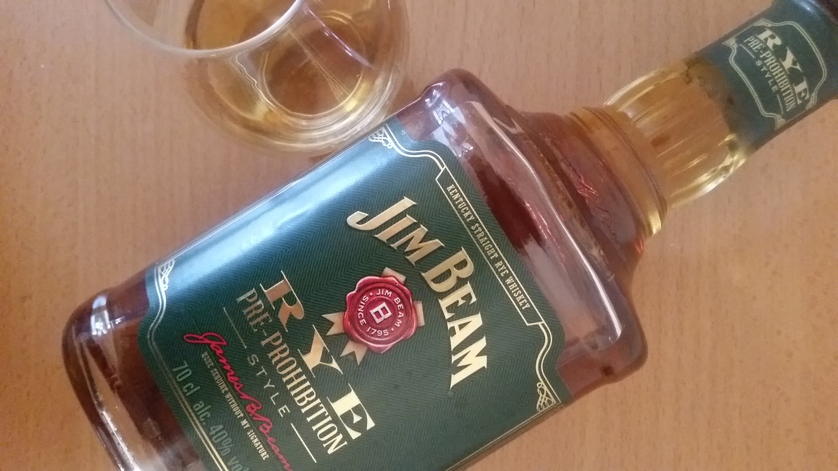 Jim Beam PreProhibition Rye Review WhiskeyBon
