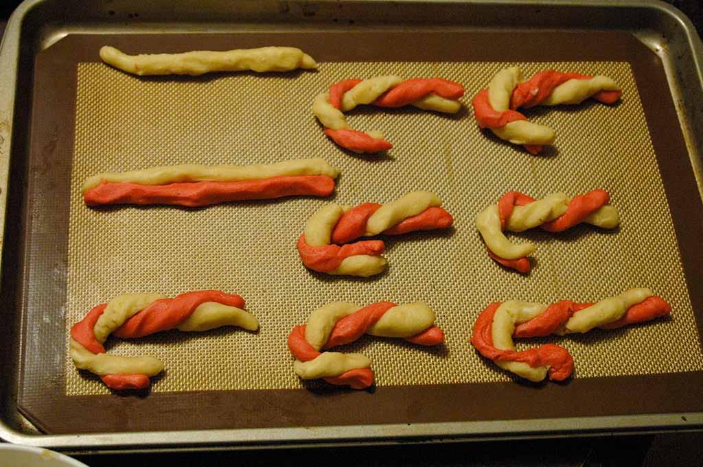 Classic Almond Candy Cane Cookies Whisking Up Yum