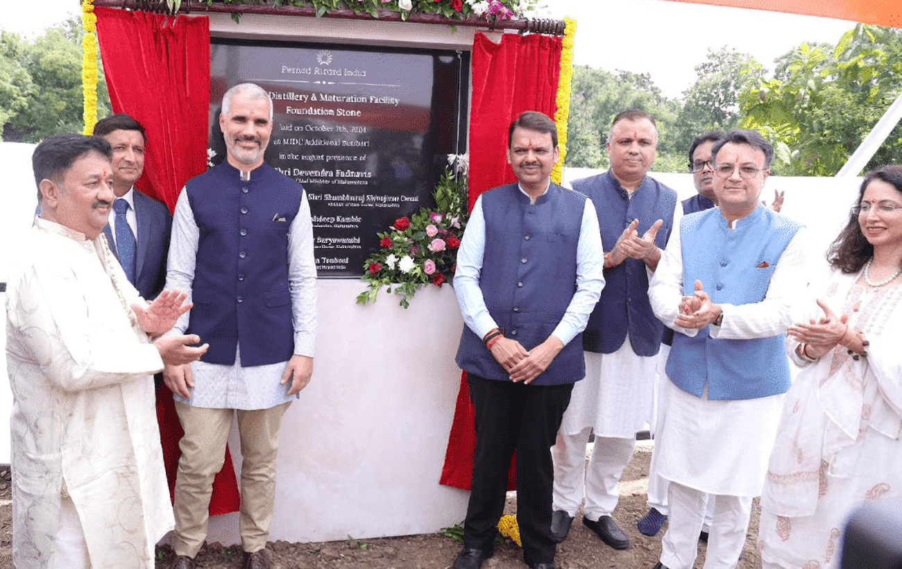 Pernod Ricard feiert Baubeginn ihrer WhiskyDestillerie in Nagpur