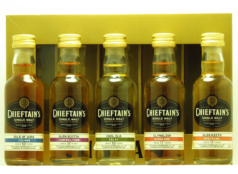 Sets include box or tubes together Whisky miniatures collection