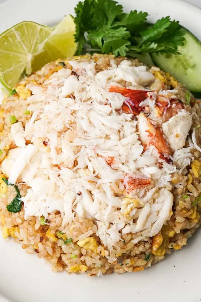 Crab Fried Rice Whisper of Yum