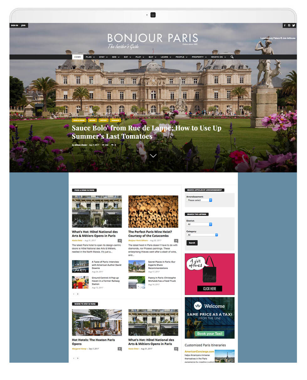 France Media Group White Fire Design