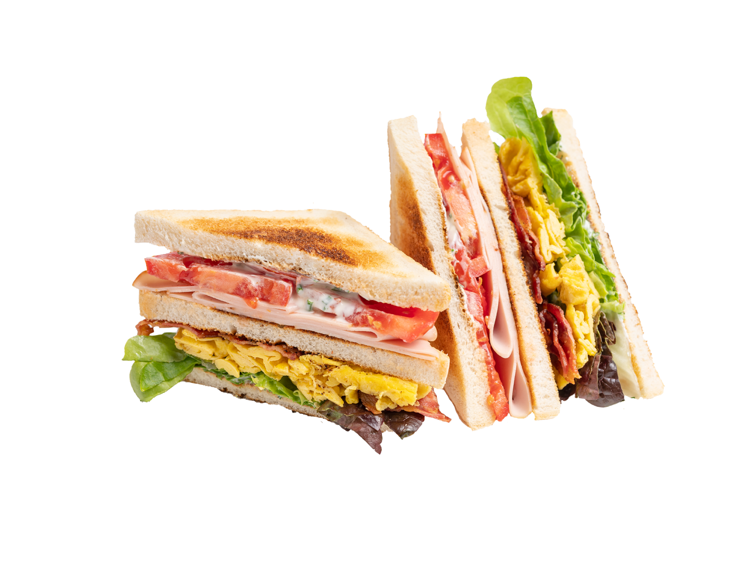 Club Sandwich White Bakery