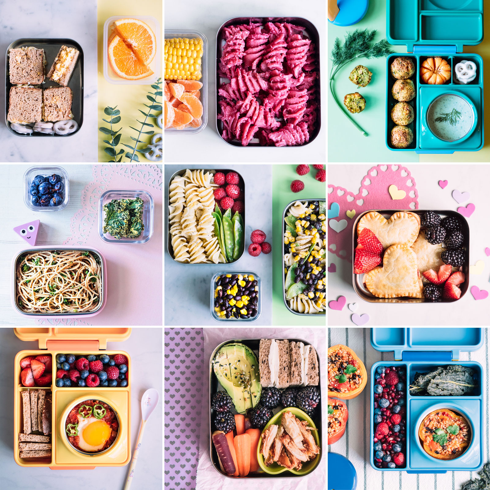 9 creative toddlerapproved school lunches made with love White Blank