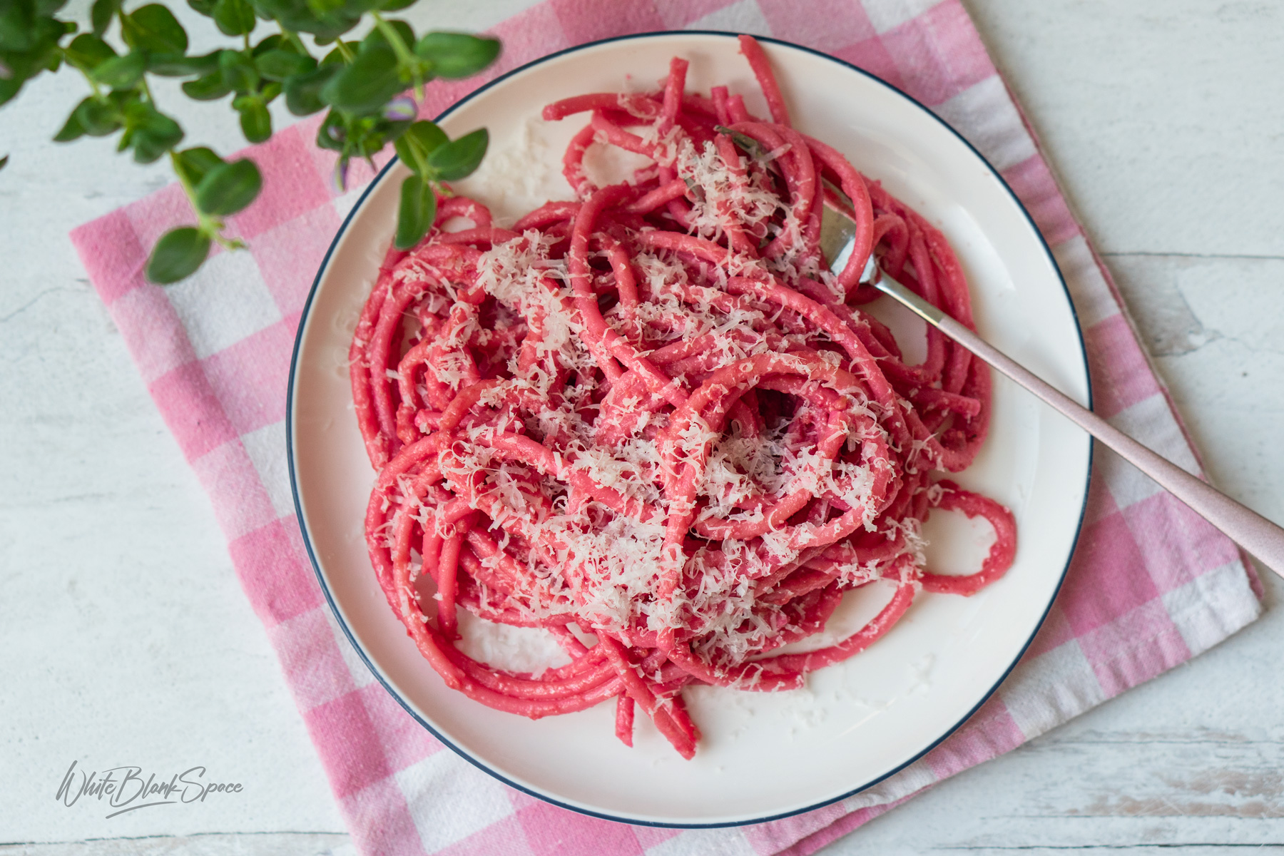 Pretty Pink Pasta for my Barbieloving girls White Blank Space