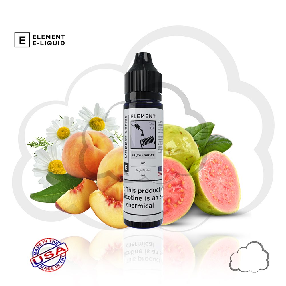Juice Element Dripper Zen 60ml White Cloud Brasil
