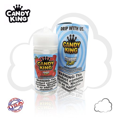 Juice Candy King Strawberry Rolls 100ml White Cloud Brasil