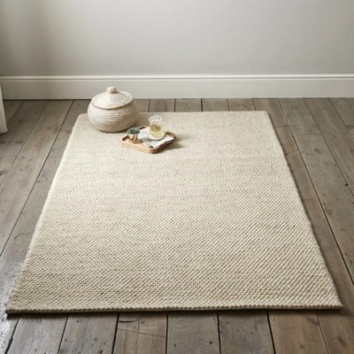 Hampton Looped Wool Rug The White Company UK