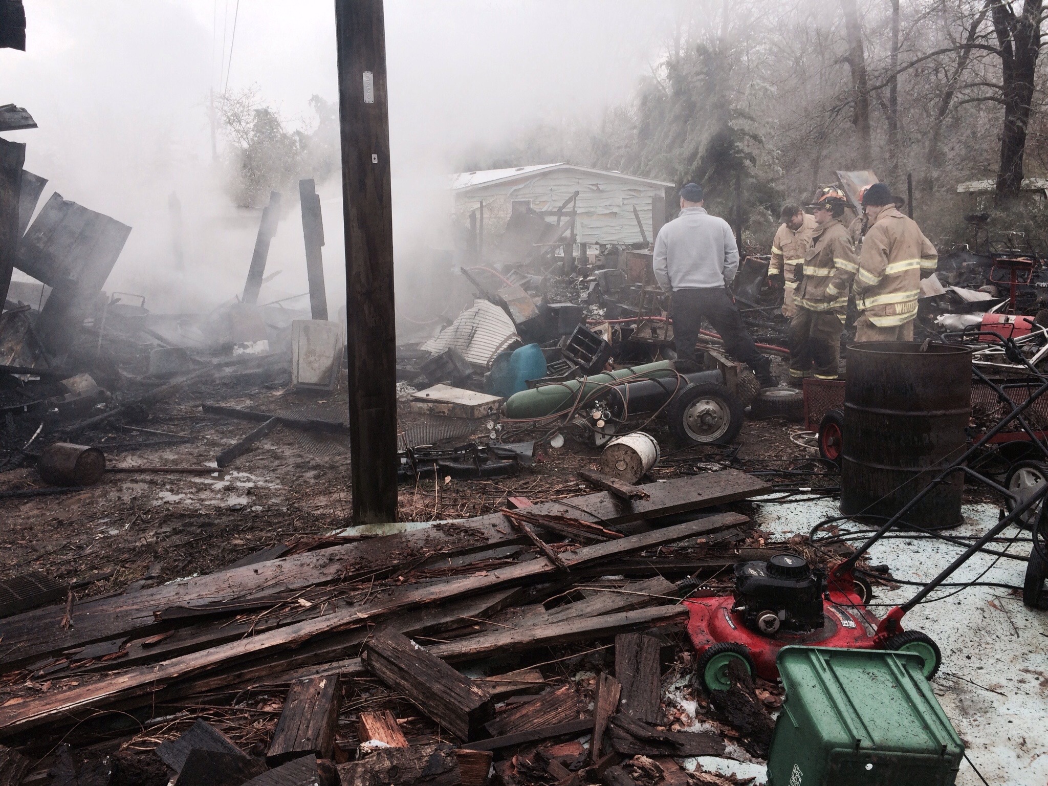 Structure Fire Allie Campbell Rd Whitefield Fire Department 22