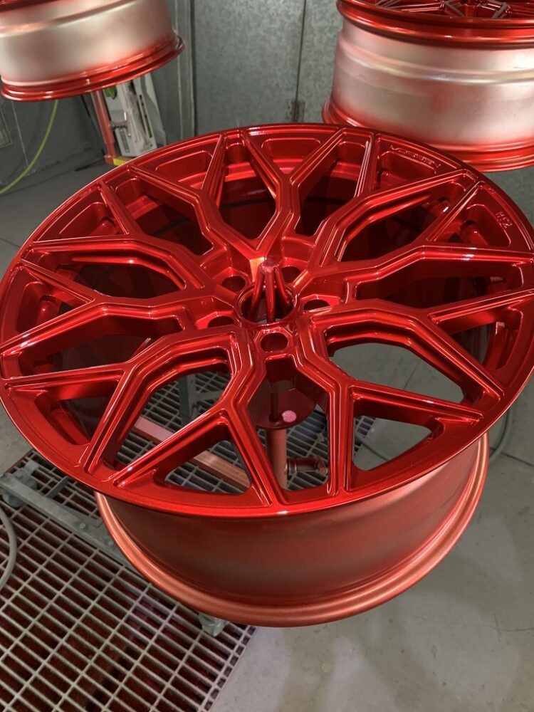 Wheel Powder Coating Tulsa White Glove Auto