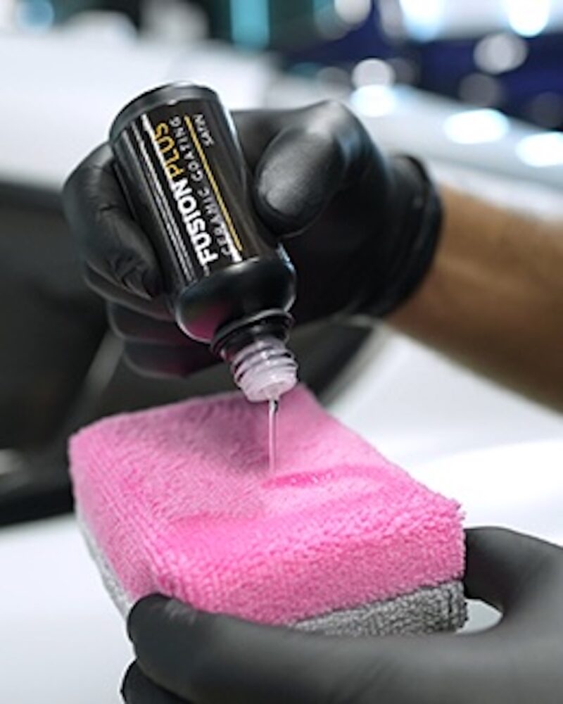 Ceramic Coating Tulsa FUSION PLUS Satin Application White Glove Auto