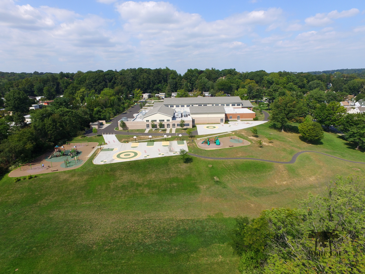 Glenside Elementary School White Hat Droning