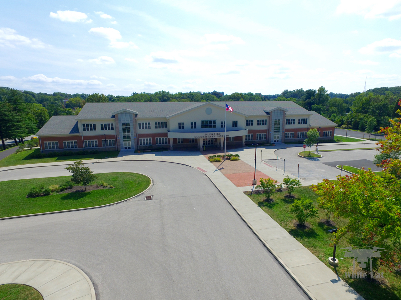 Glenside Elementary School White Hat Droning