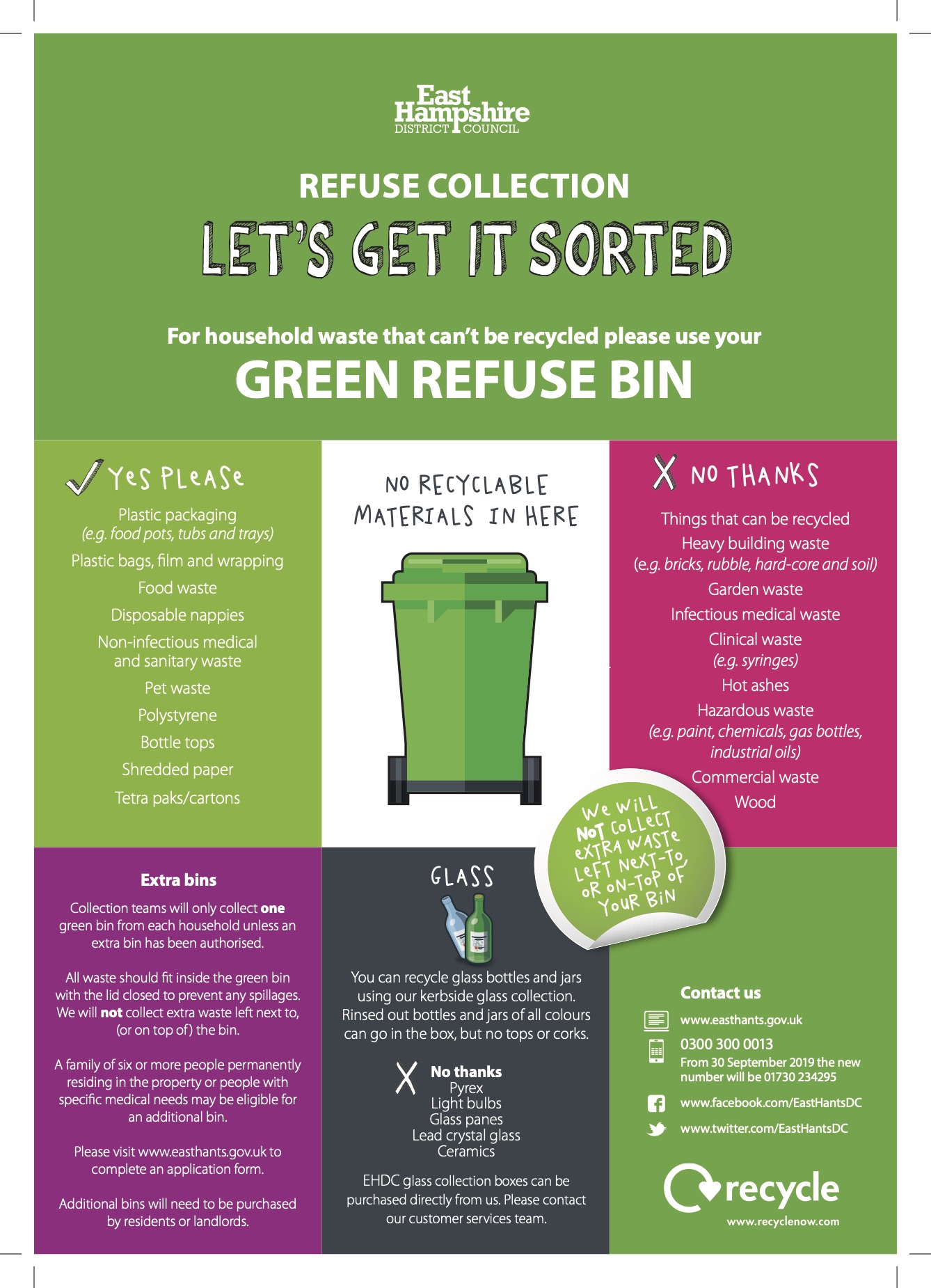 Waste & Recycling Whitehill & Bordon