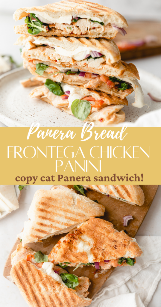 Panera Frontega Chicken Panini Make This Easy Sandwich at Home!