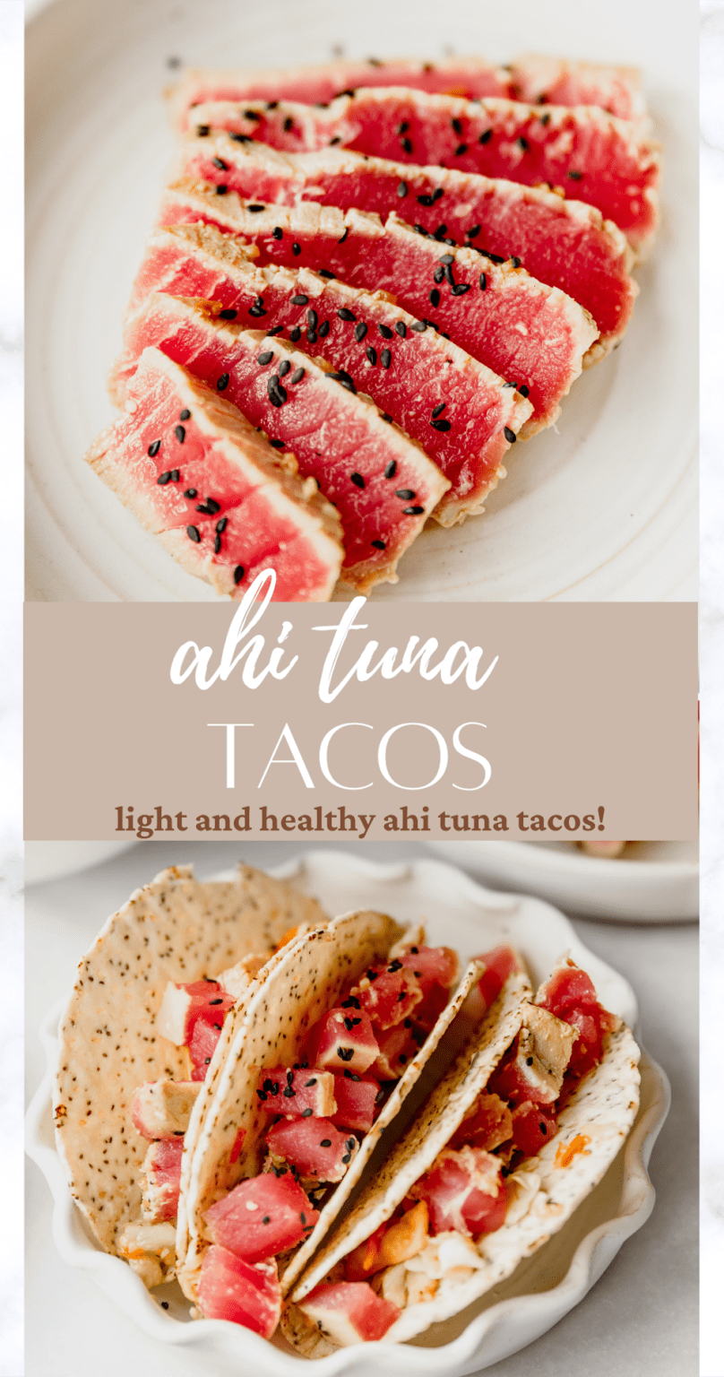 Deceptively Easy Ahi Tuna Tacos White Kitchen Red Wine