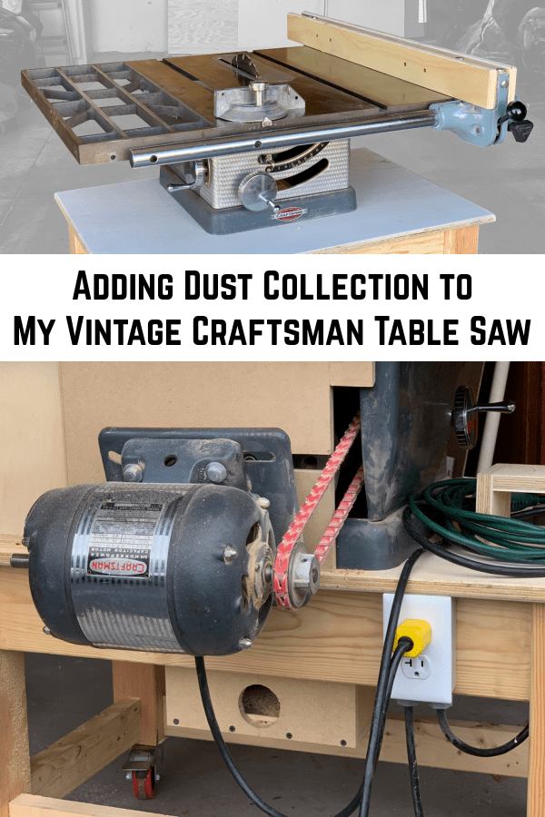 Adding Dust Collection to My Vintage Craftsman Table Saw – White Lab