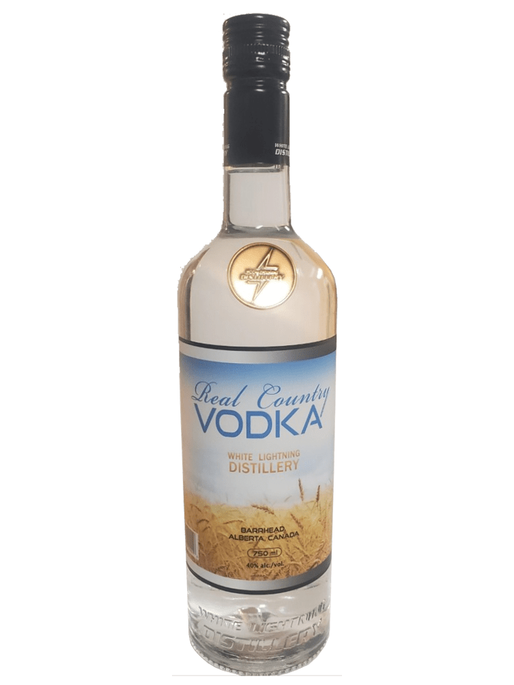 Real Country Vodka White Lightning Distillery
