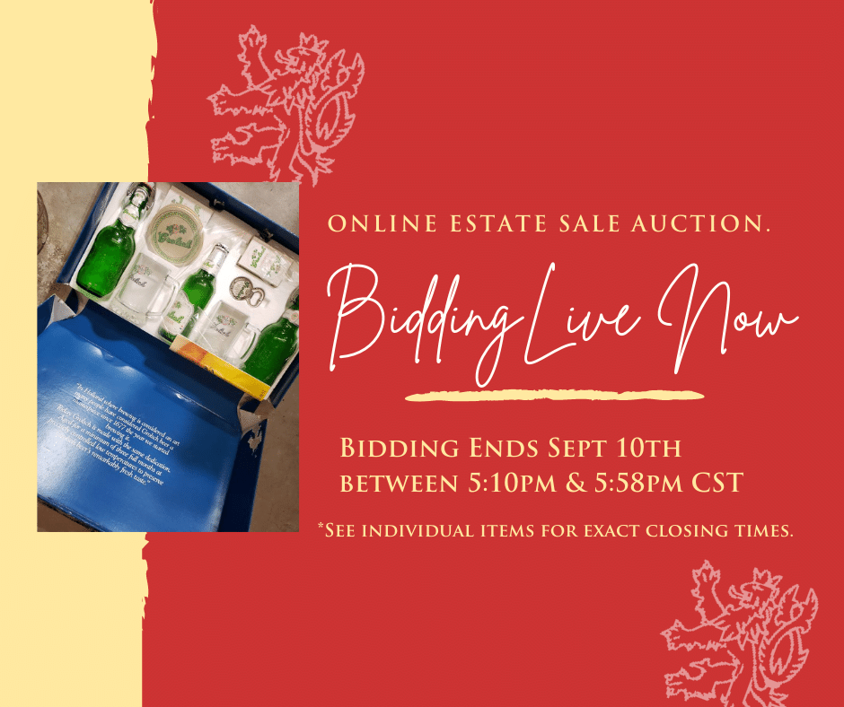 Online Estate sale auction White Lion Treasures